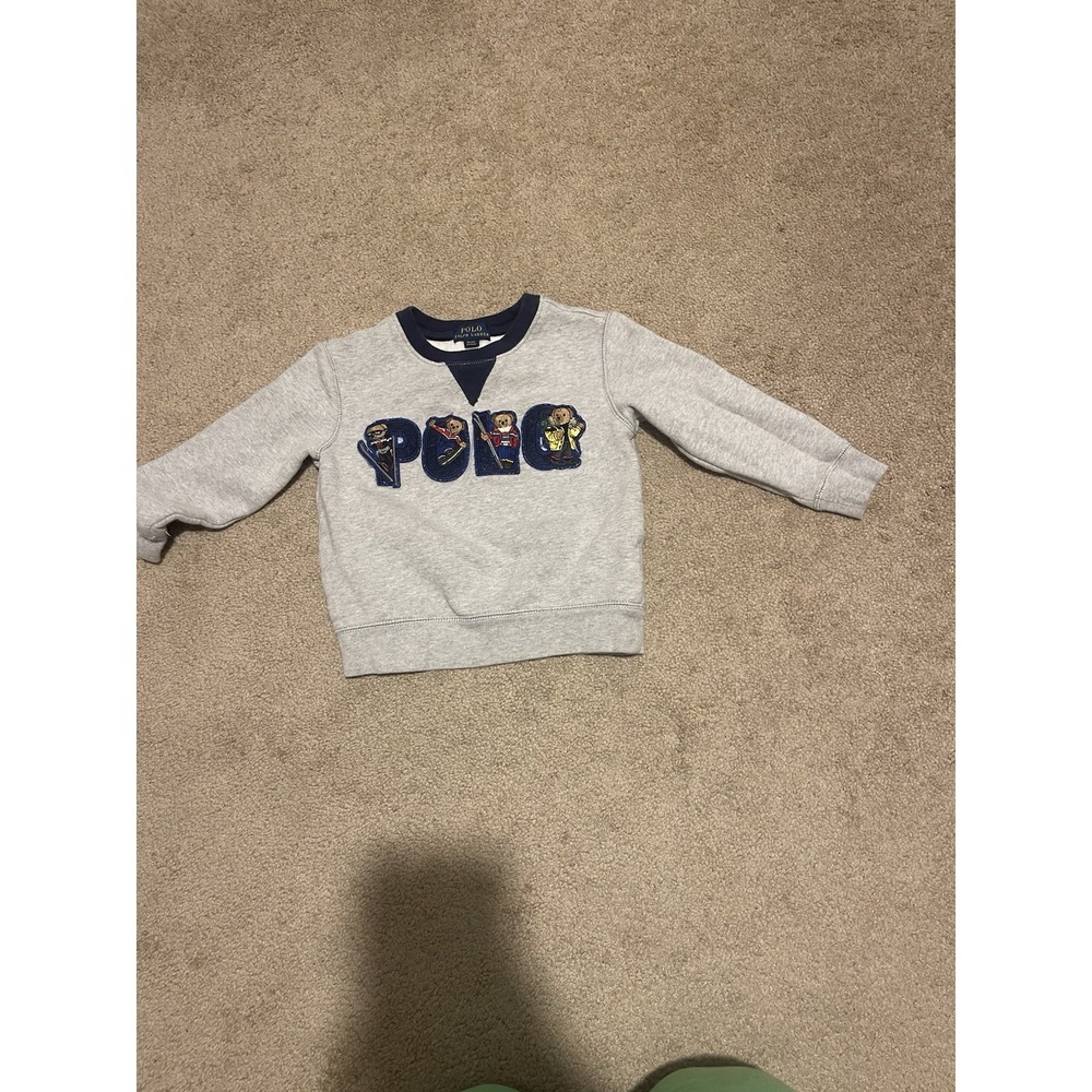 Ralph Lauren kids sweatshirt ski logo Size 4T